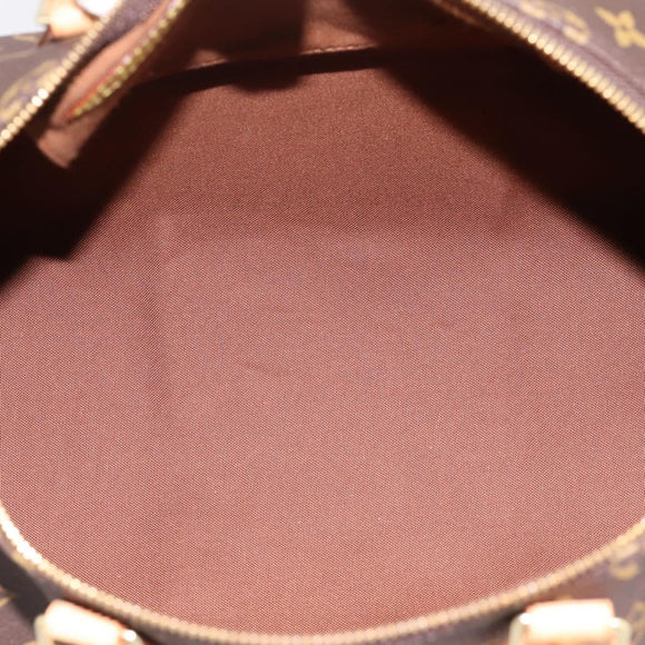 LOUIS VUITTON Monogram Speedy 35 Hand Bag M41524 LV Auth 198714V