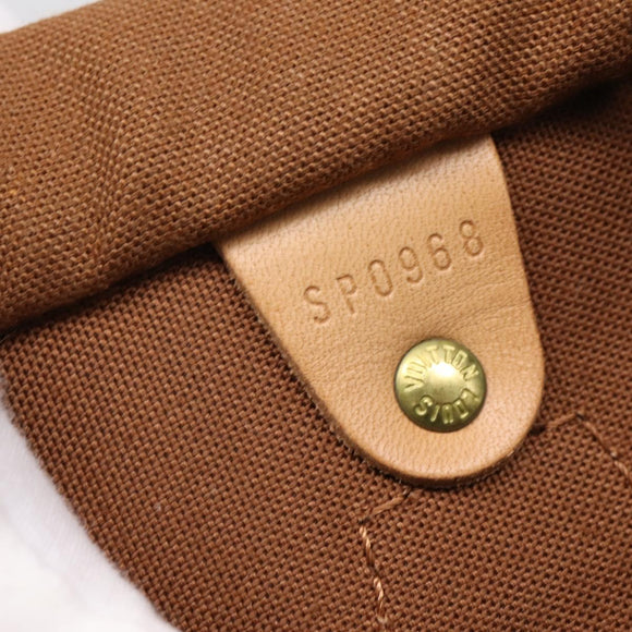 LOUIS VUITTON Monogram Speedy 35 Hand Bag M41524 LV Auth 198714V