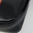 BURBERRY Thornton Messenger Shoulder Bag PVC Canvas Black Auth 198717A-9
