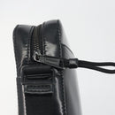 BURBERRY Thornton Messenger Shoulder Bag PVC Canvas Black Auth 198717A-10