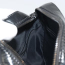 BURBERRY Thornton Messenger Shoulder Bag PVC Canvas Black Auth 198717A-19
