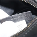 BURBERRY Thornton Messenger Shoulder Bag PVC Canvas Black Auth 198717A-12