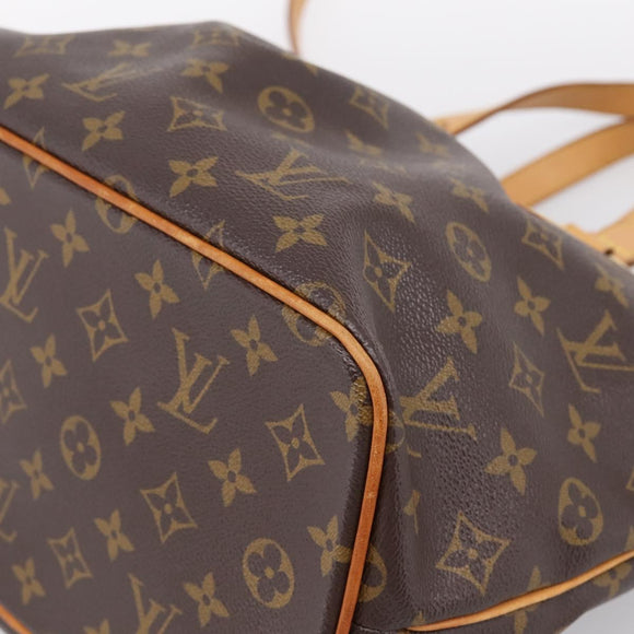 LOUIS VUITTON Monogram Palermo PM Tote Bag M40145 LV Auth 198725A