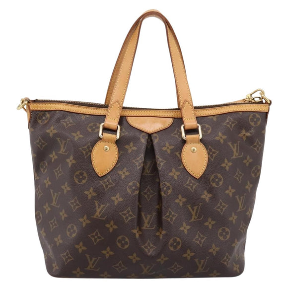 LOUIS VUITTON Monogram Palermo PM Tote Bag M40145 LV Auth 198725A