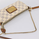 LOUIS VUITTON Damier Azur Eva Shoulder Bag 2way N55214 LV Auth 198727-7