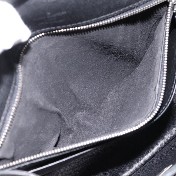 LOUIS VUITTON Taiga Selenga Clutch Bag Ardoise M30782 LV Auth 198728