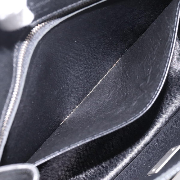 LOUIS VUITTON Taiga Selenga Clutch Bag Ardoise M30782 LV Auth 198728