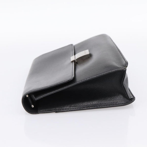 LOUIS VUITTON Taiga Selenga Clutch Bag Ardoise M30782 LV Auth 198728