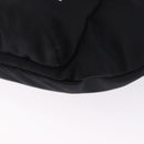BALENCIAGA Waist Bag Nylon Black Silver 533009 Auth 198730A-14
