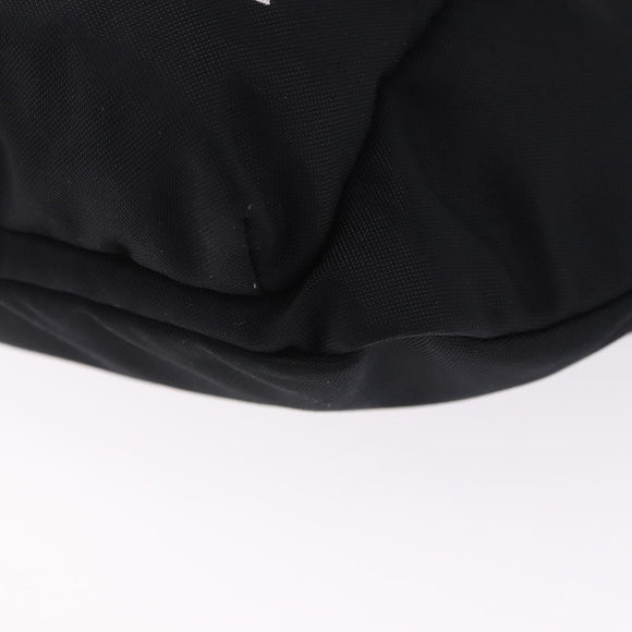 BALENCIAGA Waist Bag Nylon Black Silver 533009 Auth 198730A