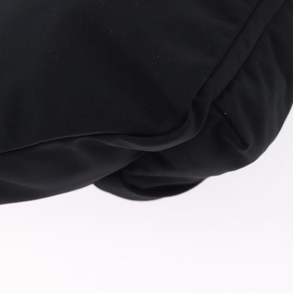 BALENCIAGA Waist Bag Nylon Black Silver 533009 Auth 198730A