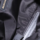 BALENCIAGA Waist Bag Nylon Black Silver 533009 Auth 198730A-11