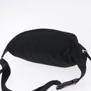 BALENCIAGA Waist Bag Nylon Black Silver 533009 Auth 198730A-6