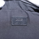Christian Dior Trotter Canvas Shoulder Bag Navy Silver Auth 198731V-20