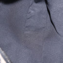 Christian Dior Trotter Canvas Shoulder Bag Navy Silver Auth 198731V-10
