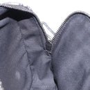 Christian Dior Trotter Canvas Shoulder Bag Navy Silver Auth 198731V-21