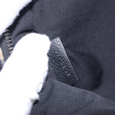 Christian Dior Trotter Canvas Shoulder Bag Navy Silver Auth 198731V-11