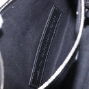 BALENCIAGA Trade XS Hand Bag Canvas 2way Beige Silver 620882 Auth 198734A-23