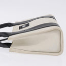 BALENCIAGA Trade XS Hand Bag Canvas 2way Beige Silver 620882 Auth 198734A-5
