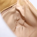 CHANEL Matelasse Waist Bag Lamb Skin Gold CC Auth 198737-20