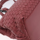 BOTTEGA VENETA INTRECCIATO Hand Bag Leather 2way Pink Auth 198745V-15