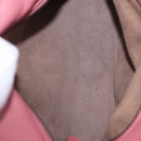 BOTTEGA VENETA INTRECCIATO Hand Bag Leather 2way Pink Auth 198745V-20