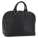 LOUIS VUITTON Epi Alma Hand Bag Noir Black M52142 LV Auth 198747V-1