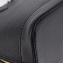 LOUIS VUITTON Epi Alma Hand Bag Noir Black M52142 LV Auth 198747V-10