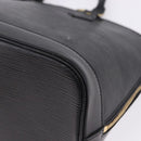 LOUIS VUITTON Epi Alma Hand Bag Noir Black M52142 LV Auth 198747V-13