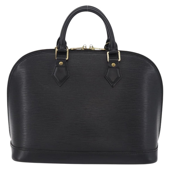 LOUIS VUITTON Epi Alma Hand Bag Noir Black M52142 LV Auth 198747V