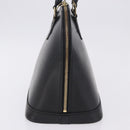 LOUIS VUITTON Epi Alma Hand Bag Noir Black M52142 LV Auth 198747V-5