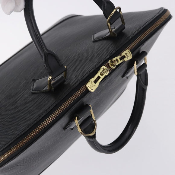 LOUIS VUITTON Epi Alma Hand Bag Noir Black M52142 LV Auth 198747V