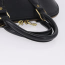 LOUIS VUITTON Epi Alma Hand Bag Noir Black M52142 LV Auth 198747V-7