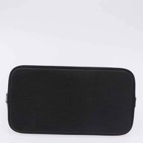 LOUIS VUITTON Epi Alma Hand Bag Noir Black M52142 LV Auth 198747V