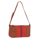 BOTTEGA VENETA INTRECCIATO Shoulder Bag Leather Brown Auth 198750M-1