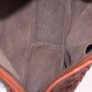 BOTTEGA VENETA INTRECCIATO Shoulder Bag Leather Brown Auth 198750M-16