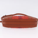 BOTTEGA VENETA INTRECCIATO Shoulder Bag Leather Brown Auth 198750M-9