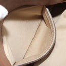 Chloe Hand Bag Leather Brown Gold Auth 198752-23