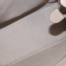 CELINE Luggage Nano Hand Bag Leather 2way Beige Auth 198753V-10