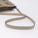 CELINE Luggage Nano Hand Bag Leather 2way Beige Auth 198753V-8