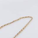 CHANEL Mini Matelasse Chain Shoulder Bag Lamb Skin Beige Gold CC Auth 198755SAM-8