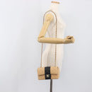 CHANEL Mini Matelasse Chain Shoulder Bag Lamb Skin Beige Gold CC Auth 198755SAM-29