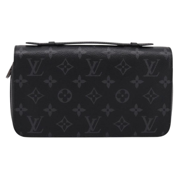 LOUIS VUITTON Monogram Eclipse Zippy XL Travel Case M61698 LV Auth 198756V