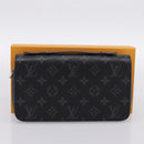 LOUIS VUITTON Monogram Eclipse Zippy XL Travel Case M61698 LV Auth 198756V-12