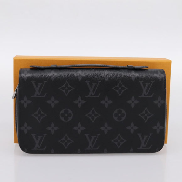 LOUIS VUITTON Monogram Eclipse Zippy XL Travel Case M61698 LV Auth 198756V
