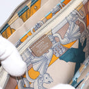 HERMES Azap Long Silk Inn Long Wallet Leather Beige Silver Auth 198757A-20