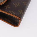 LOUIS VUITTON Monogram Pochette Florentine Waist bag M51855 LV Auth 198758A-14