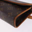 LOUIS VUITTON Monogram Pochette Florentine Waist bag M51855 LV Auth 198758A-15