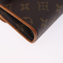 LOUIS VUITTON Monogram Pochette Florentine Waist bag M51855 LV Auth 198758A-16