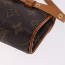 LOUIS VUITTON Monogram Pochette Florentine Waist bag M51855 LV Auth 198758A-9